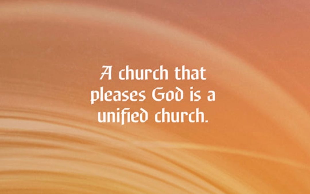 A Church That Pleases God wk 4